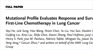 Mutational Profile Evaluates Response and Survival to First-Line Chemotherapy in Lung Cancer